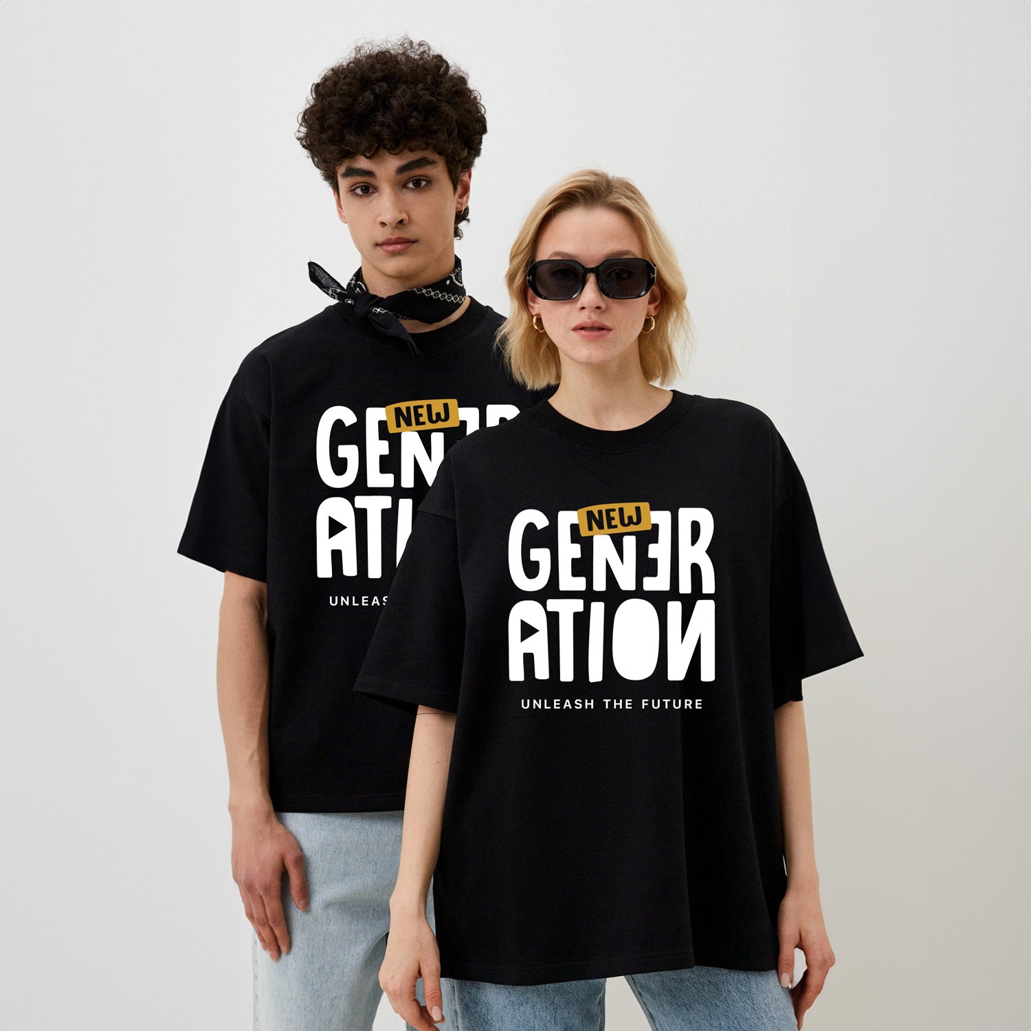 Tricouri de cupluri NEW GENERATION