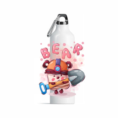 Bidon sport alb - BEAR