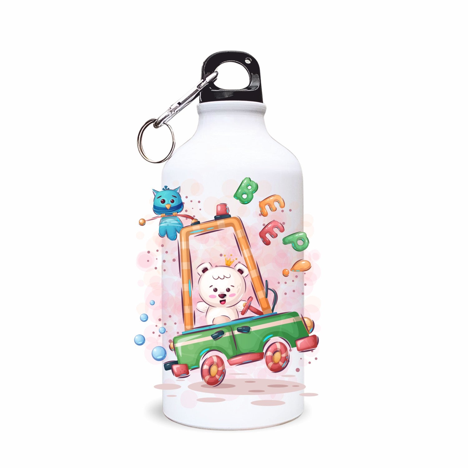 Bidon sport alb - BEEP - sakosa.ro