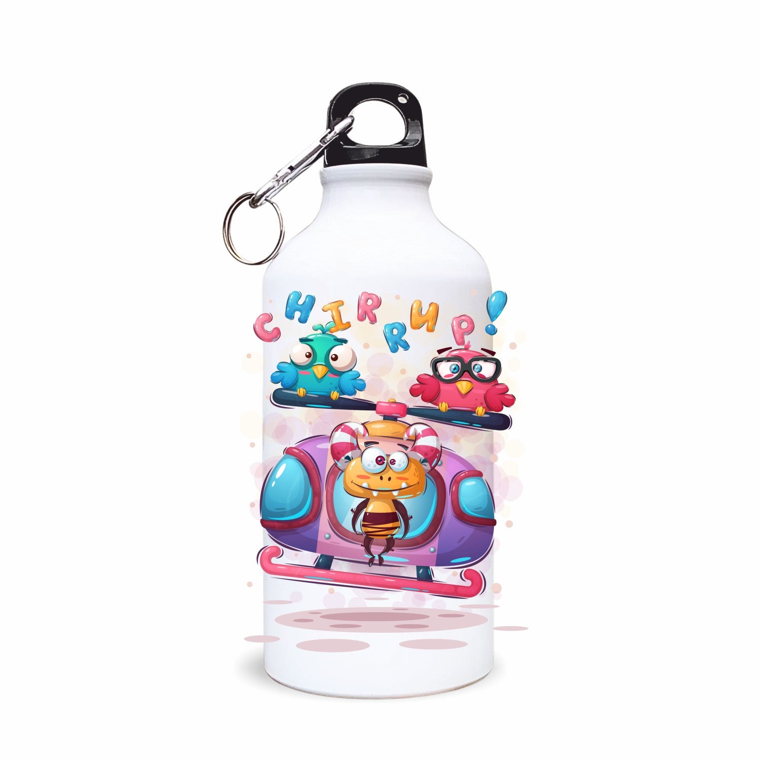 Bidon sport alb - CHIRRUP