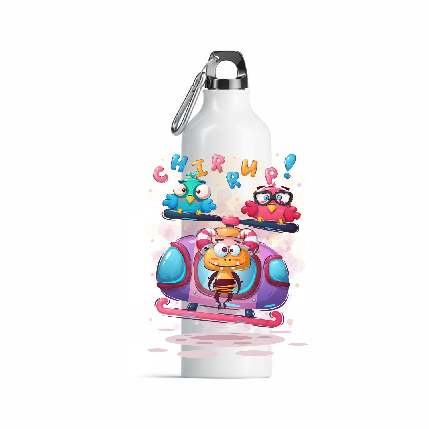 Bidon sport alb - CHIRRUP