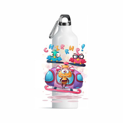 Bidon sport alb - CHIRRUP