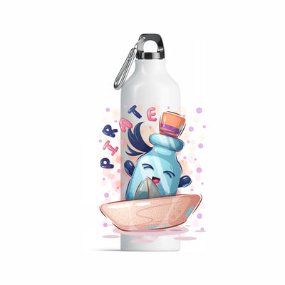 Bidon sport alb - PIRATE