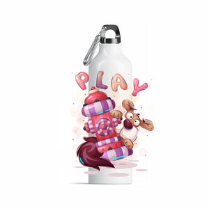 Bidon sport alb - PLAY