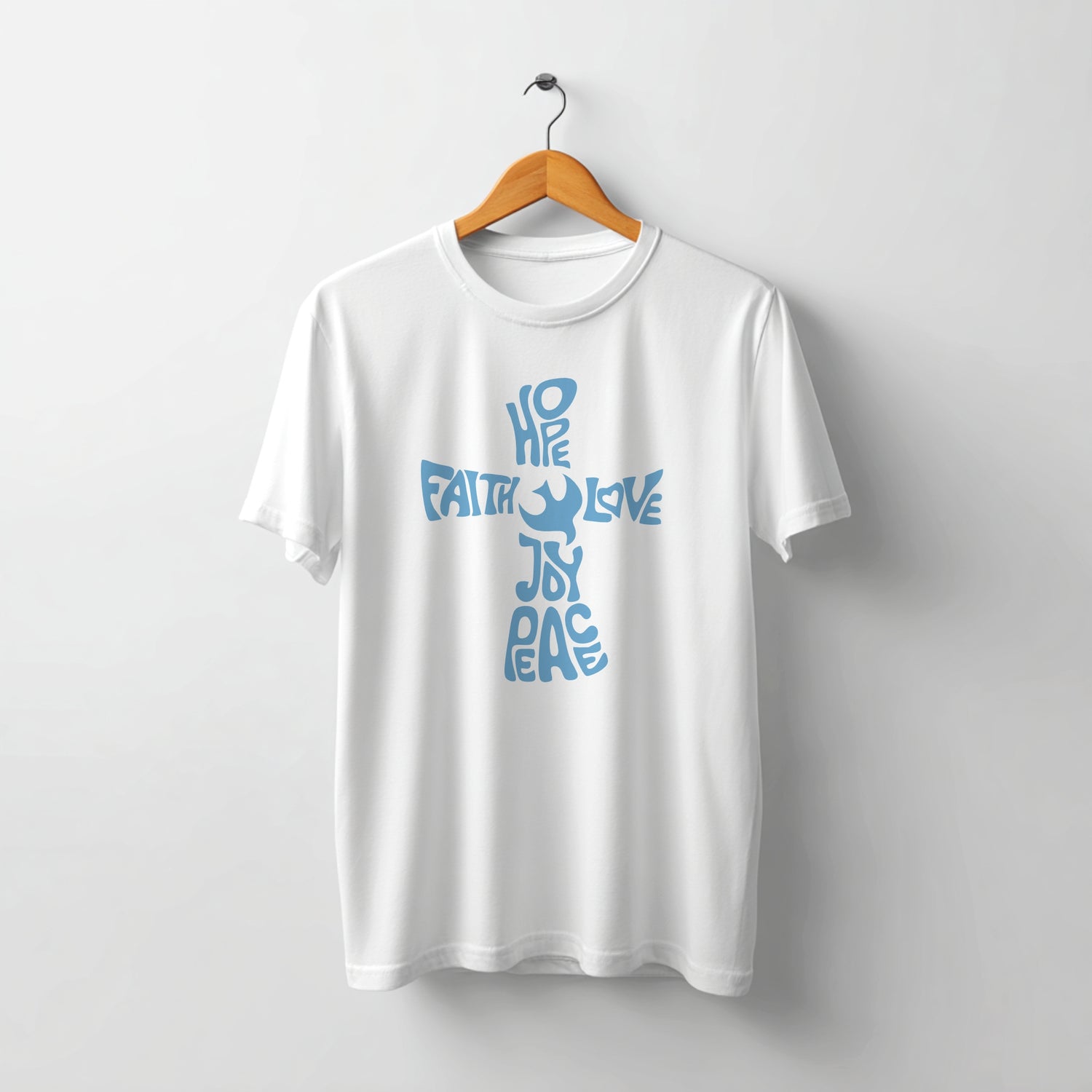 Tricou Hope Faith Love Joy Peace - sakosa.ro