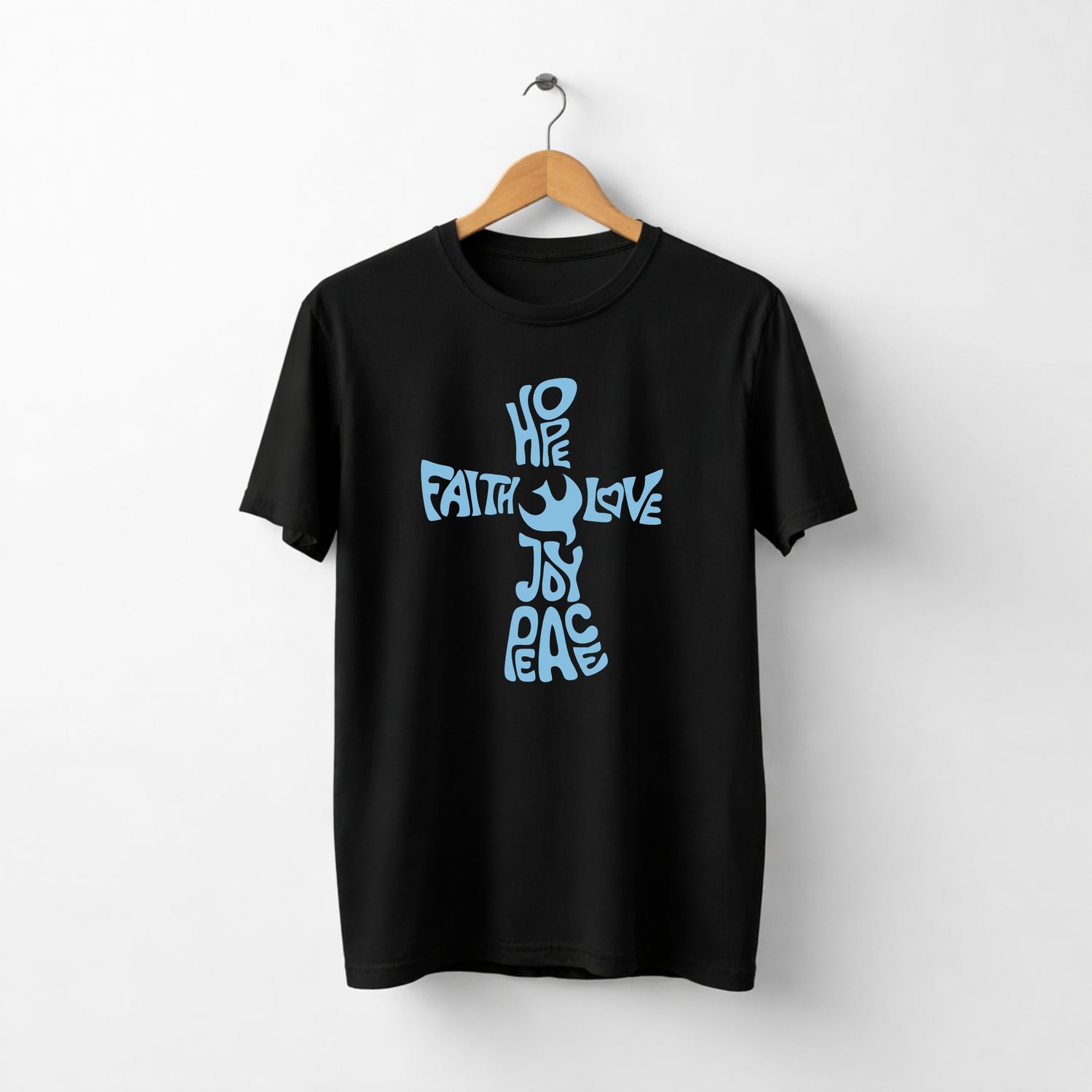 Tricou Hope Faith Love Joy Peace - sakosa.ro