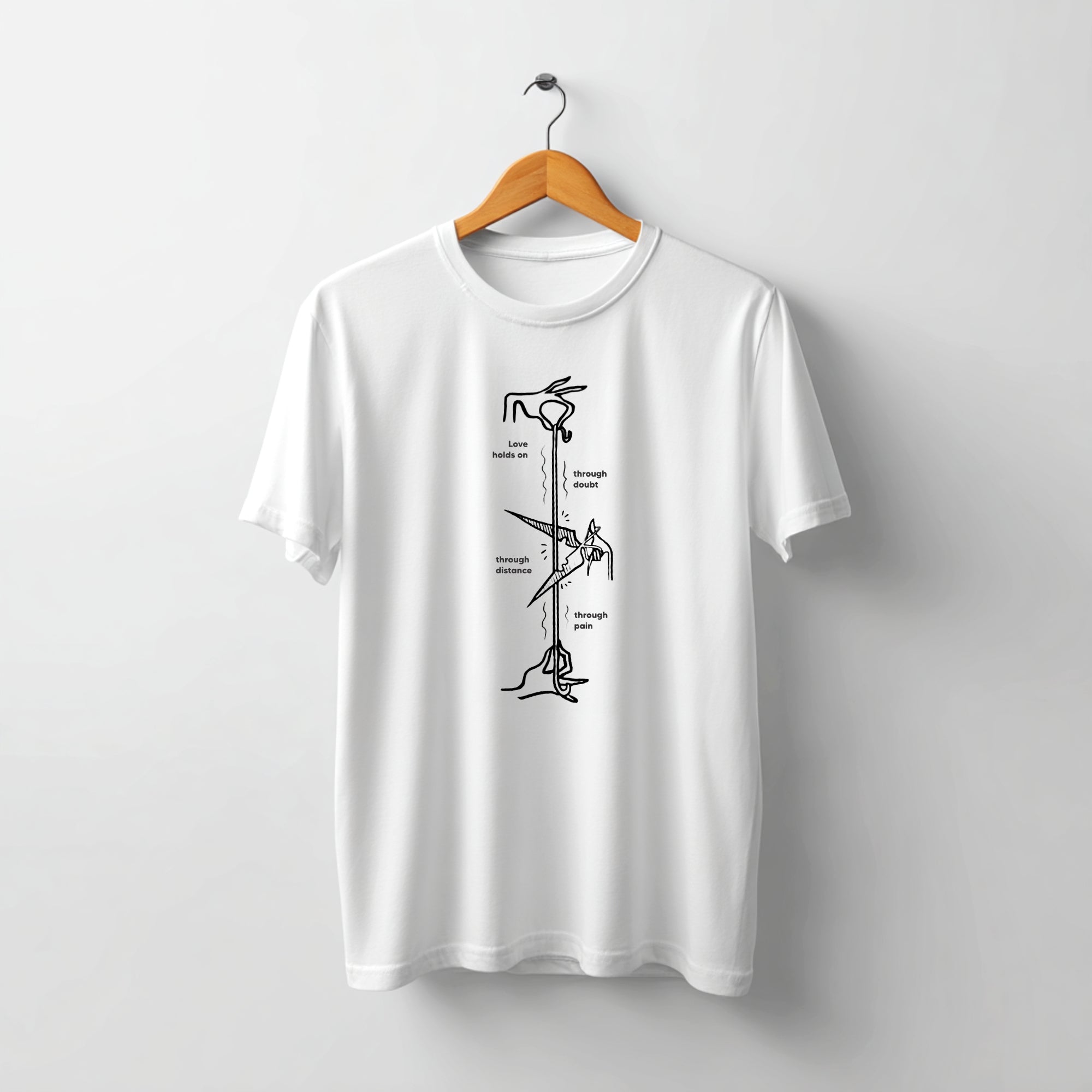 Tricou Love Holds On