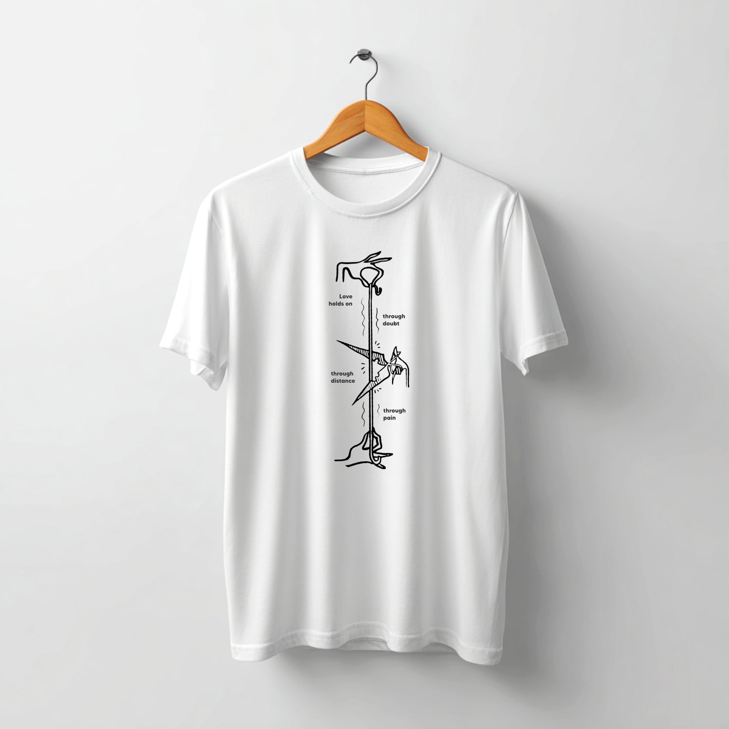 Tricou Love Holds On - sakosa.ro