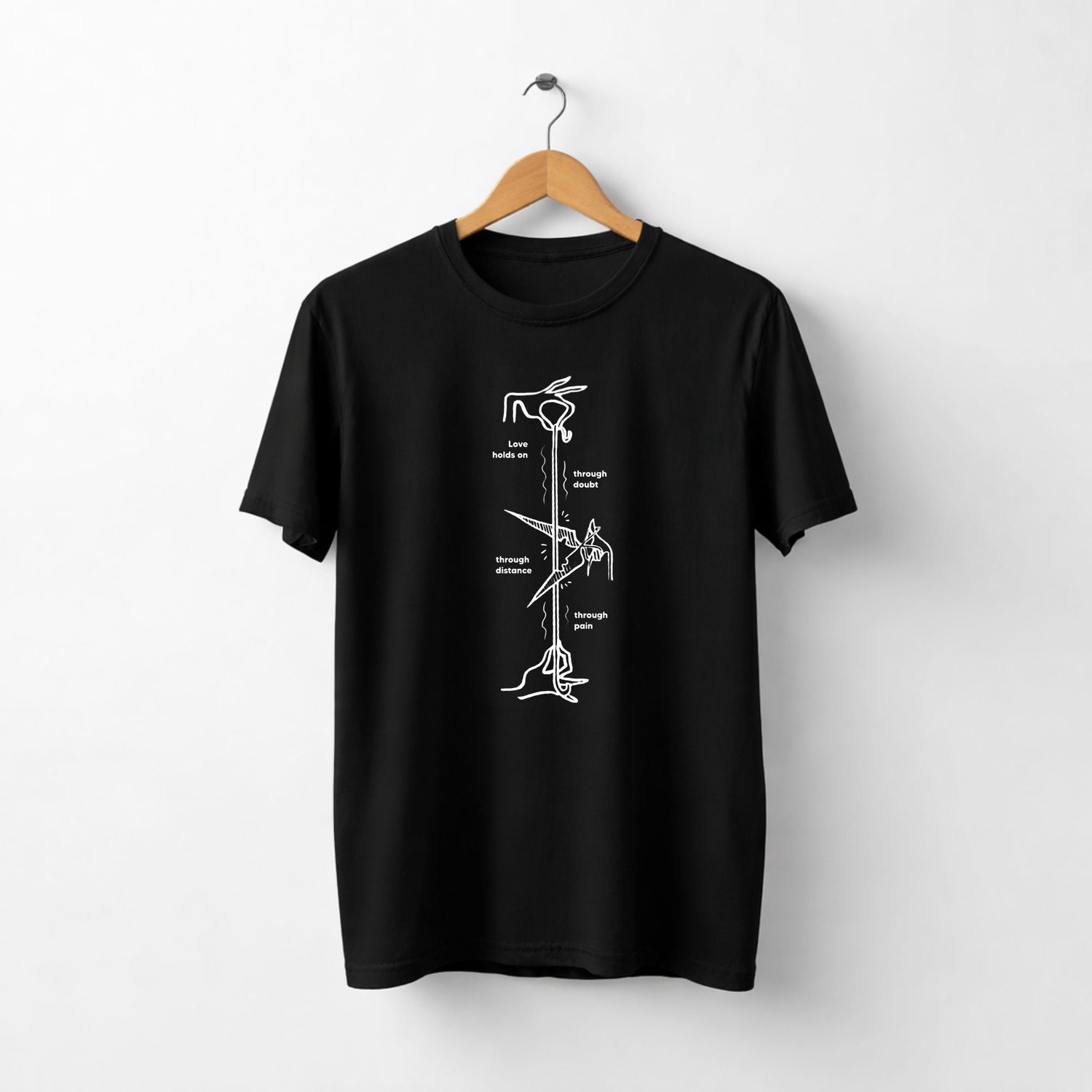 Tricou Love Holds On - sakosa.ro