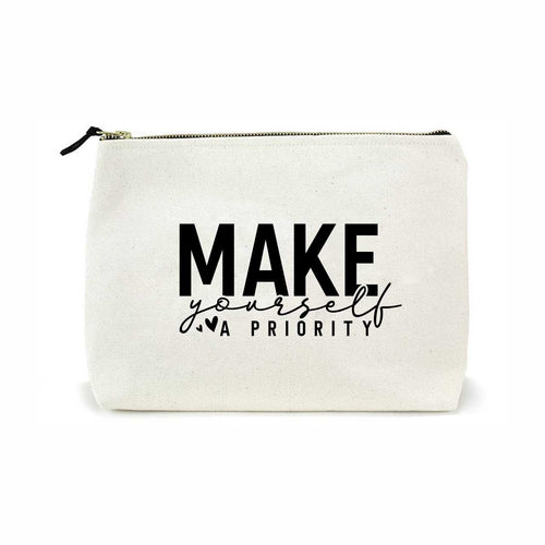 Geanta machiaj - Make yourself a priority - sakosa.ro
