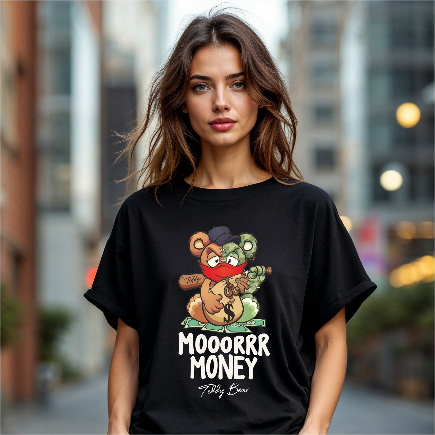 Tricou Unisex MOOORRR MONEY - sakosa.ro