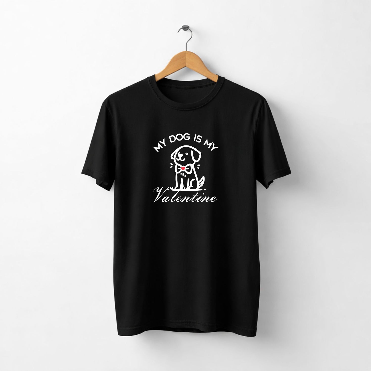 Tricou My Dog Is My Valentine - sakosa.ro