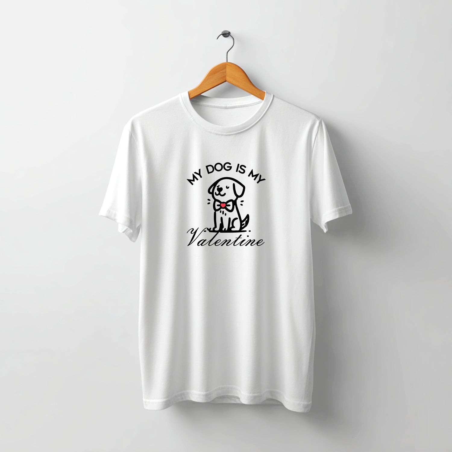 Tricou My Dog Is My Valentine - sakosa.ro