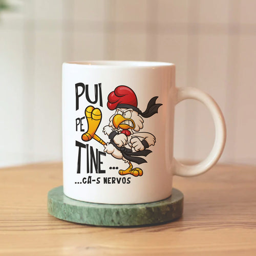 Cană personalizată PUI PE TINE