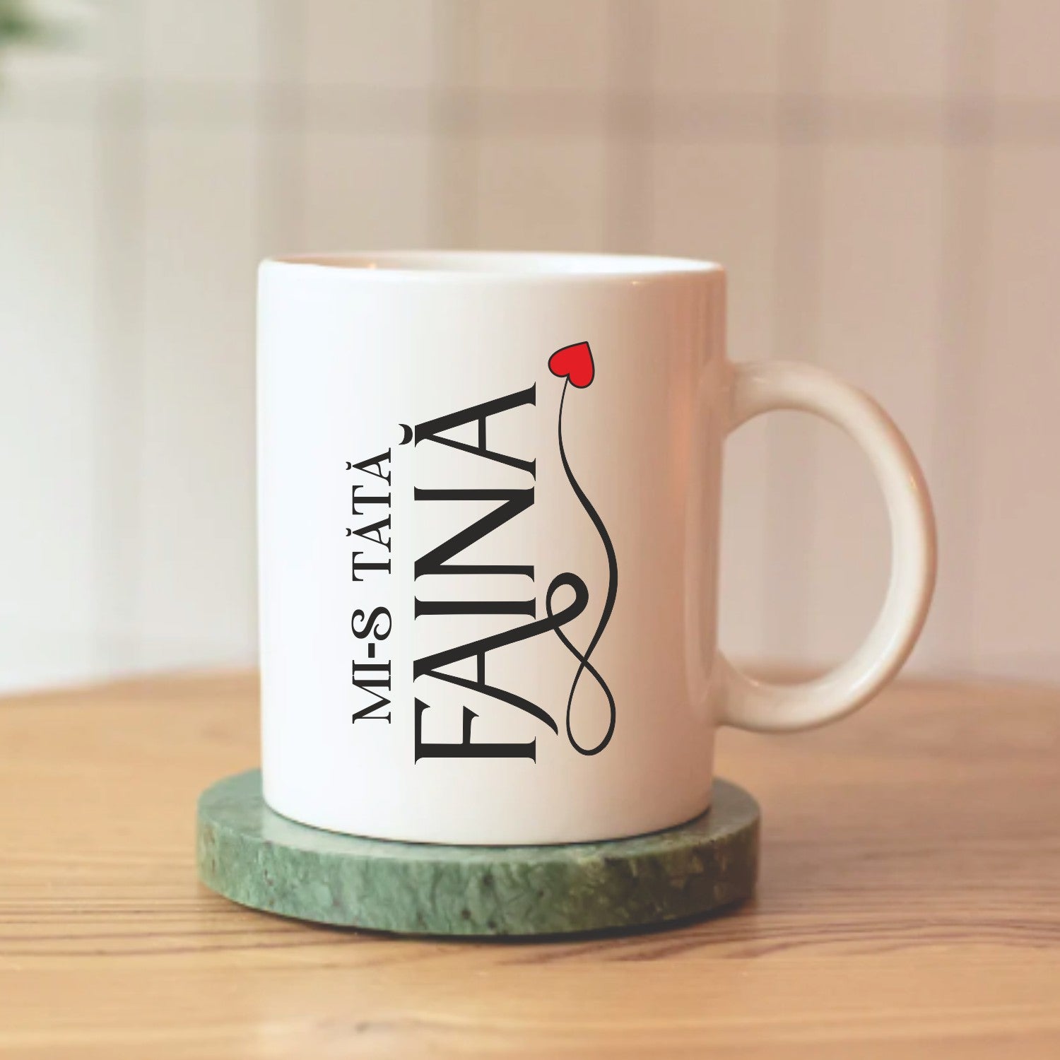 Cană personalizată MI-S TĂTĂ FAINĂ
