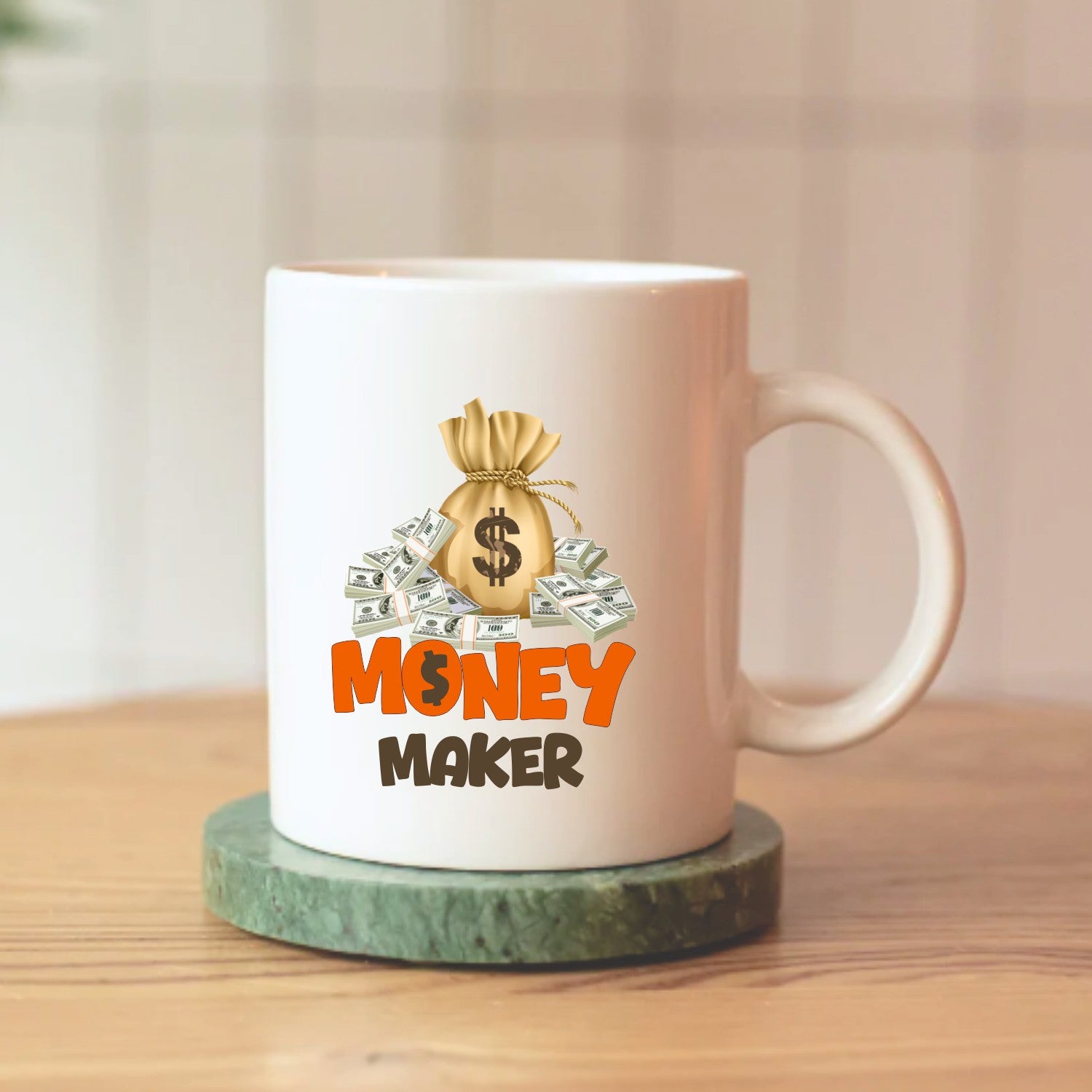 Cană personalizată MONEY MAKER