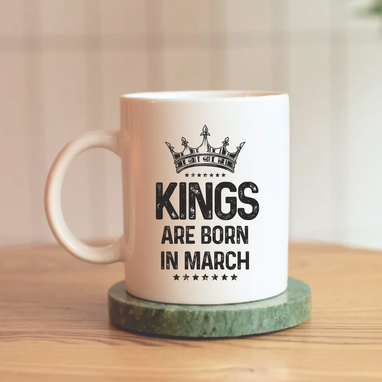 Cană personalizată KINGS ARE BORN IN
