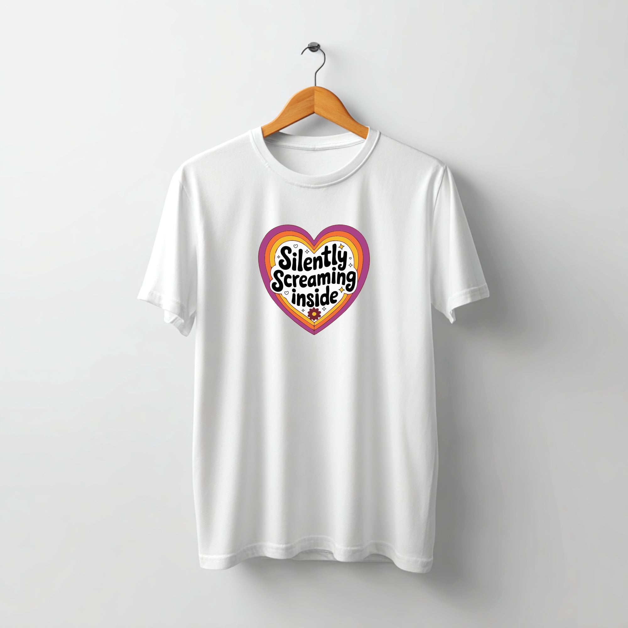 Tricou Silently Screaming Inside