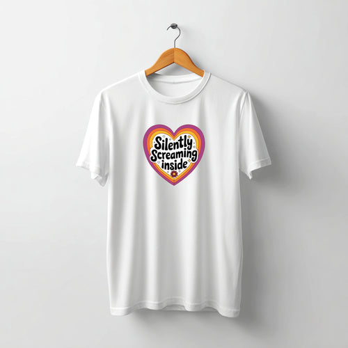 Tricou Silently Screaming Inside