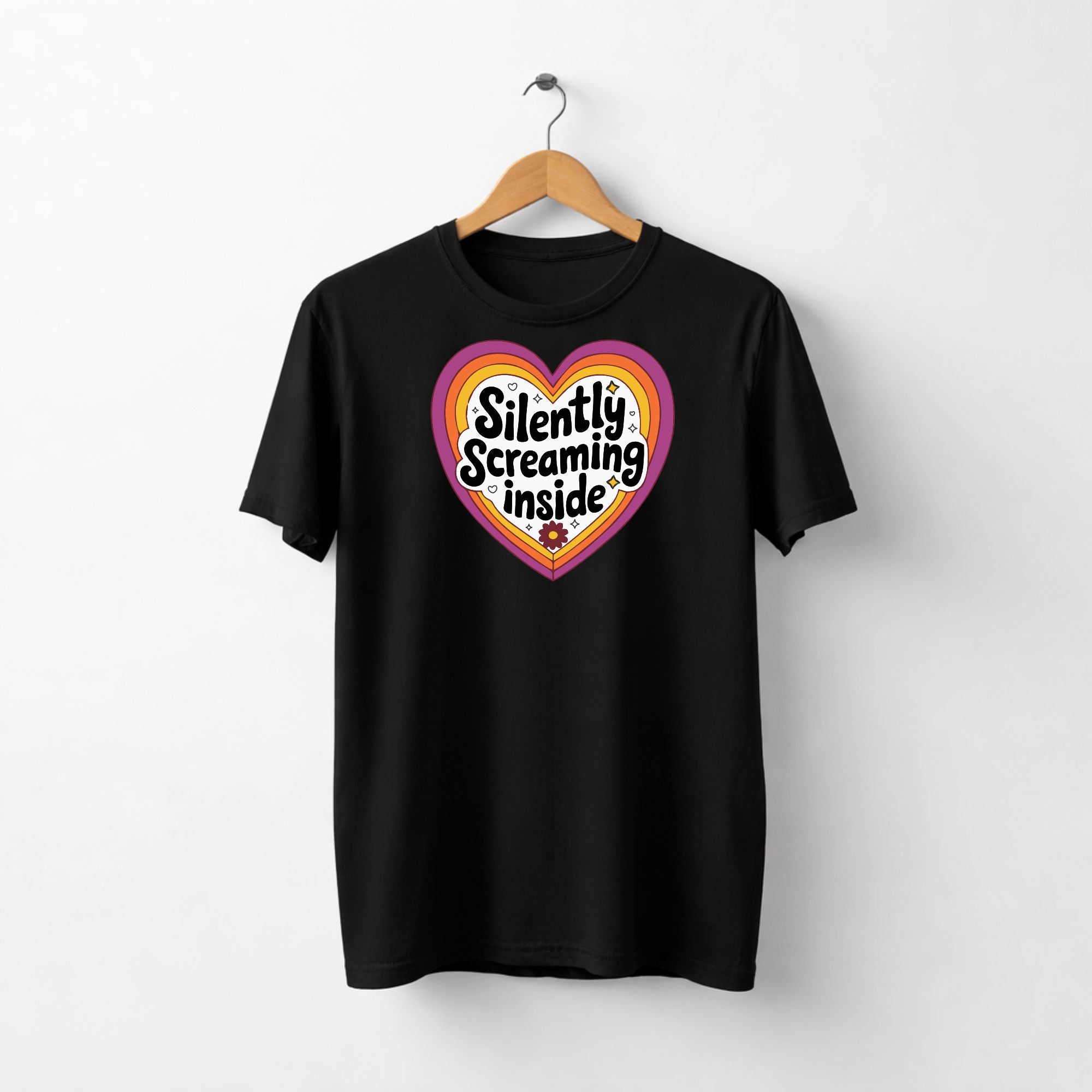 Tricou Silently Screaming Inside