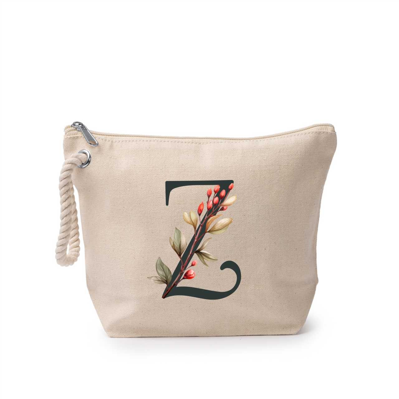 Portfard personalizat cu litera Z, material din bumbac 100% - sakosa.ro
