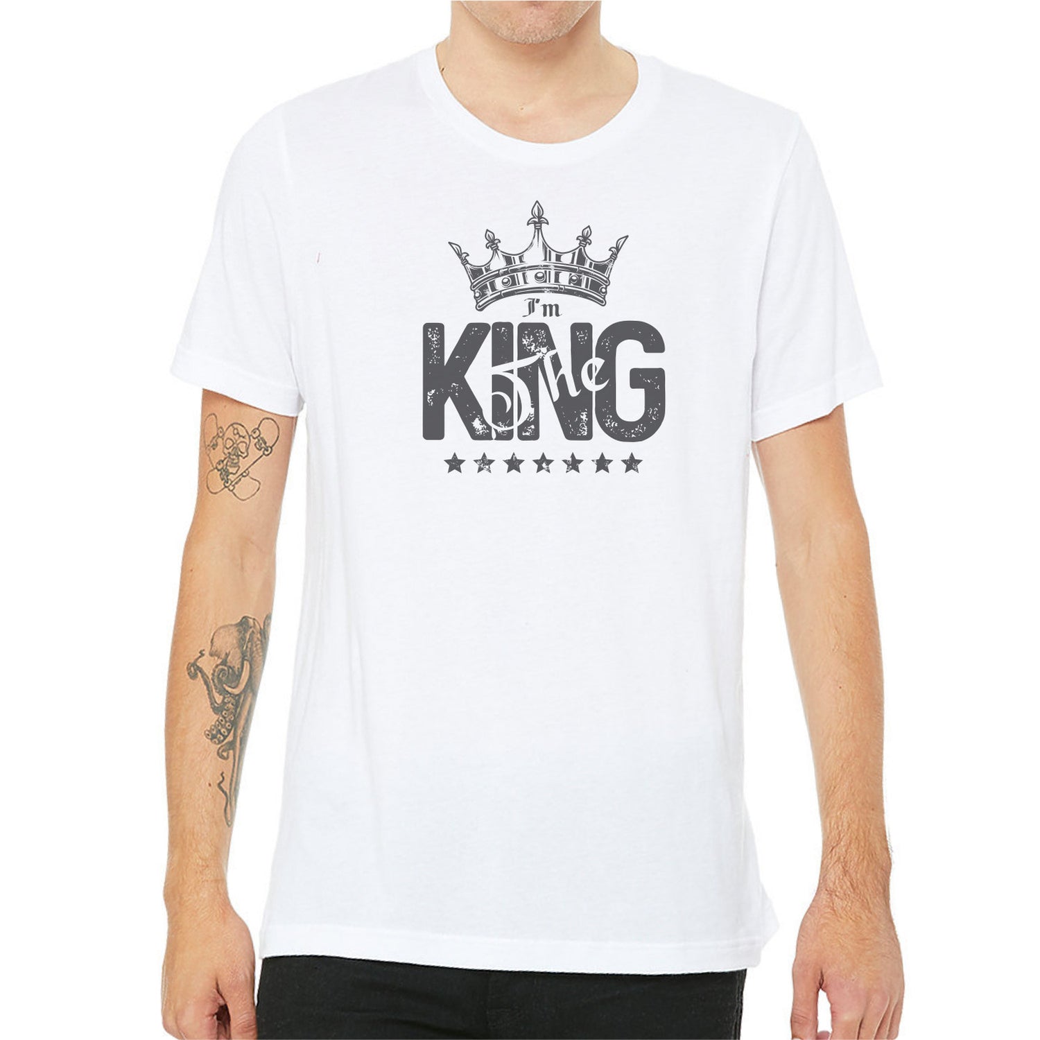 Tricou - I'm the king - sakosa.ro