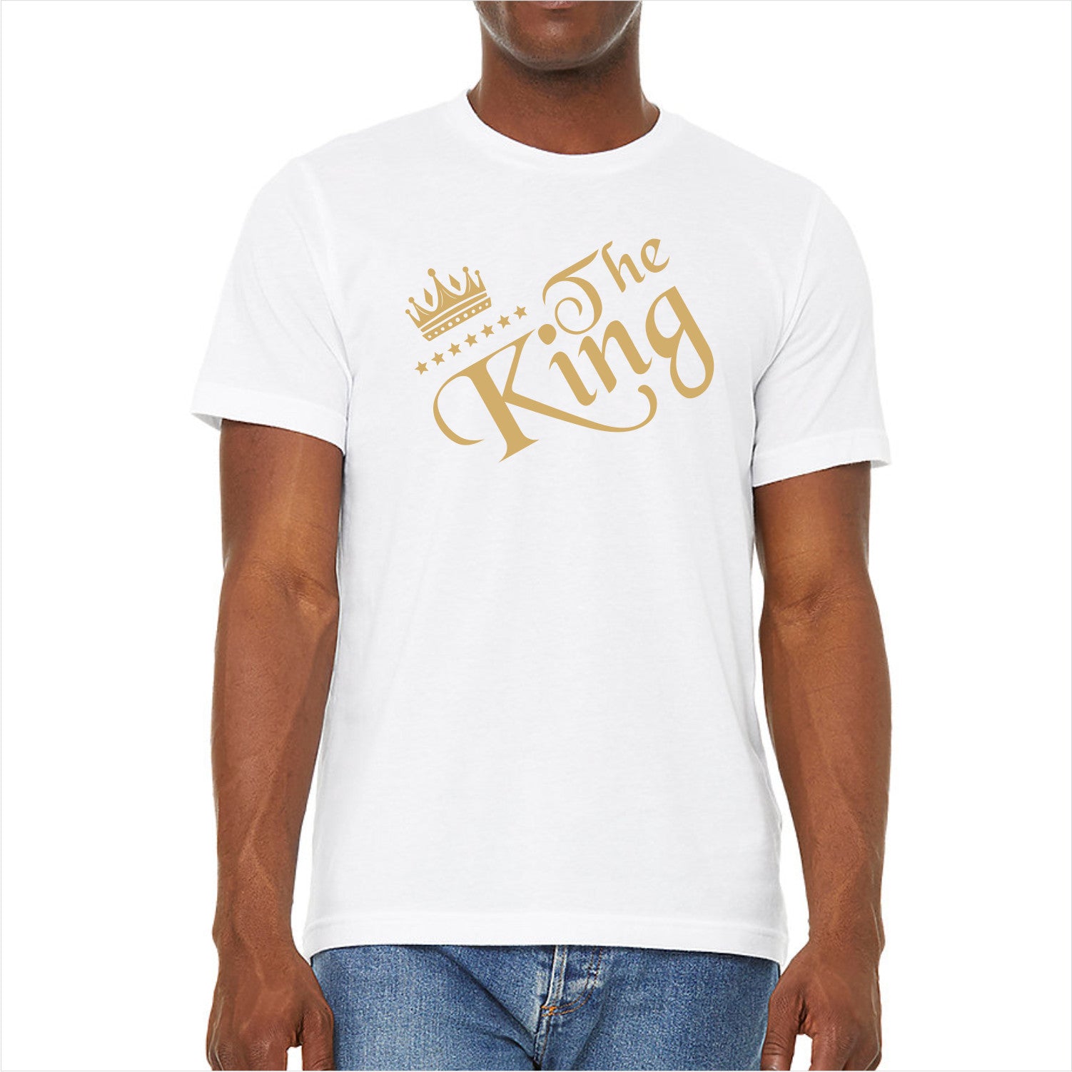 Tricou personalizat barbati - The King