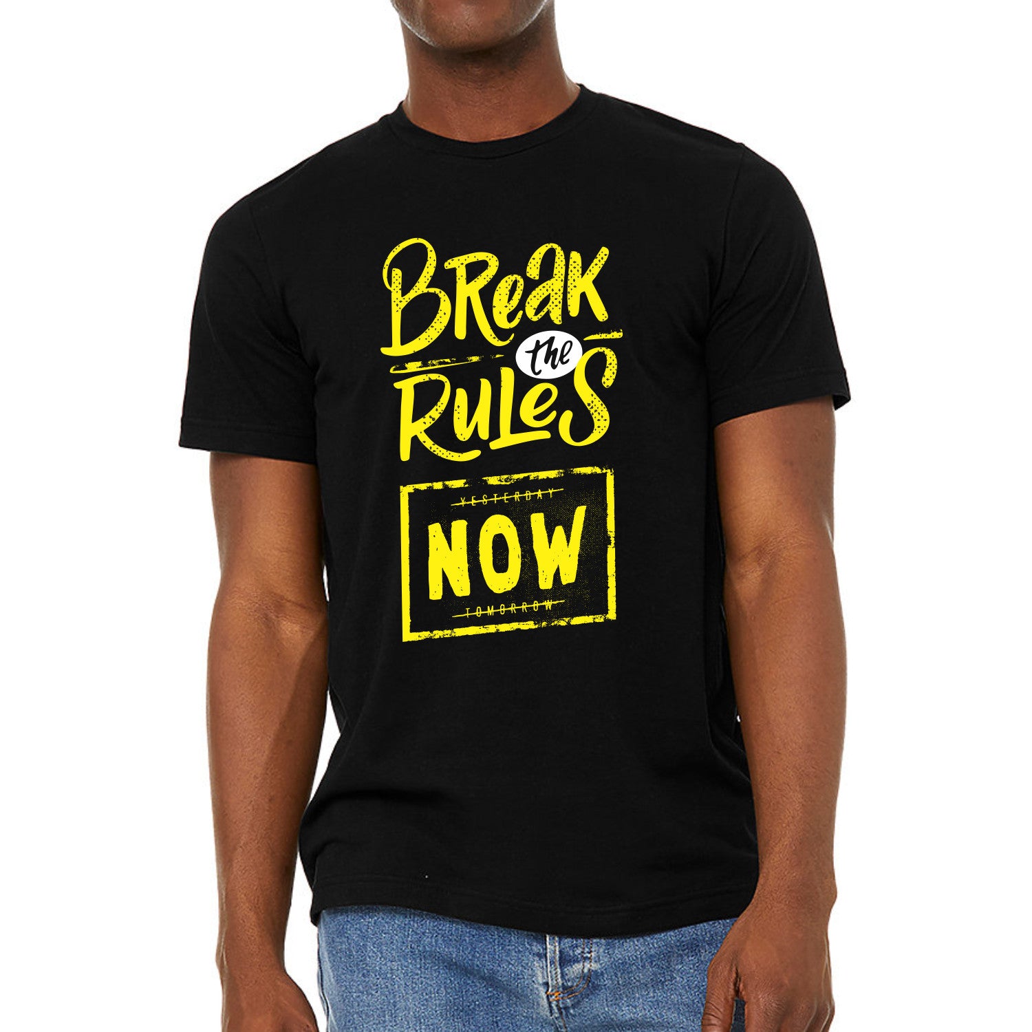 Tricou - Break the rules - sakosa.ro