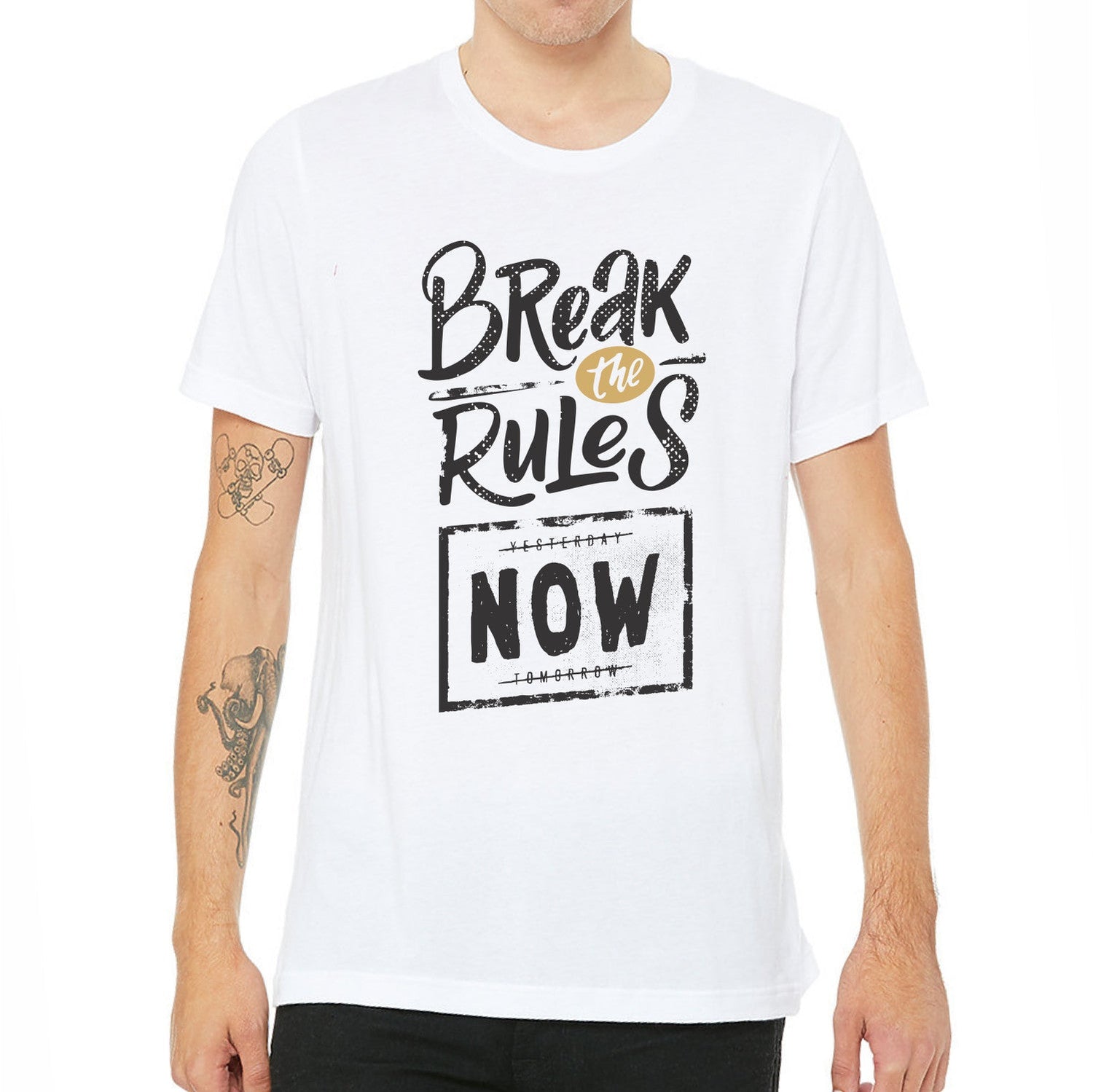 Tricou - Break the rules - sakosa.ro